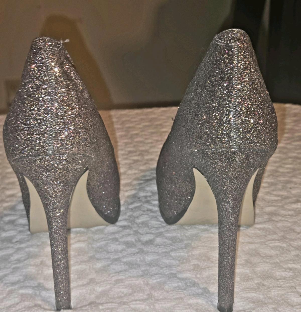 Steve Madden glitter heels