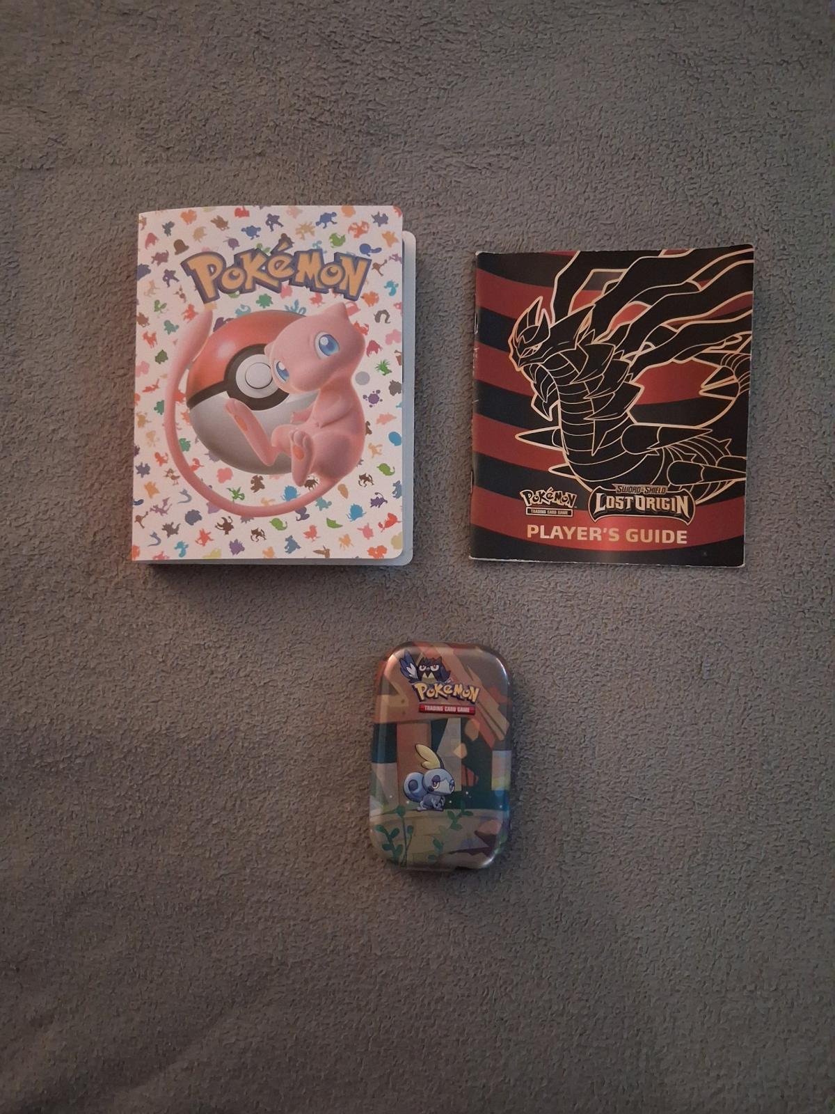 268 Pokemon Trading Cards with Box Holder Binder And Book