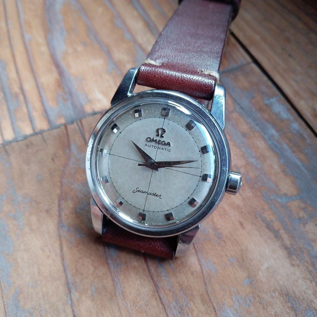 OMEGA Seamaster Vintage Bumper Half Rotor Automatic Wristwat