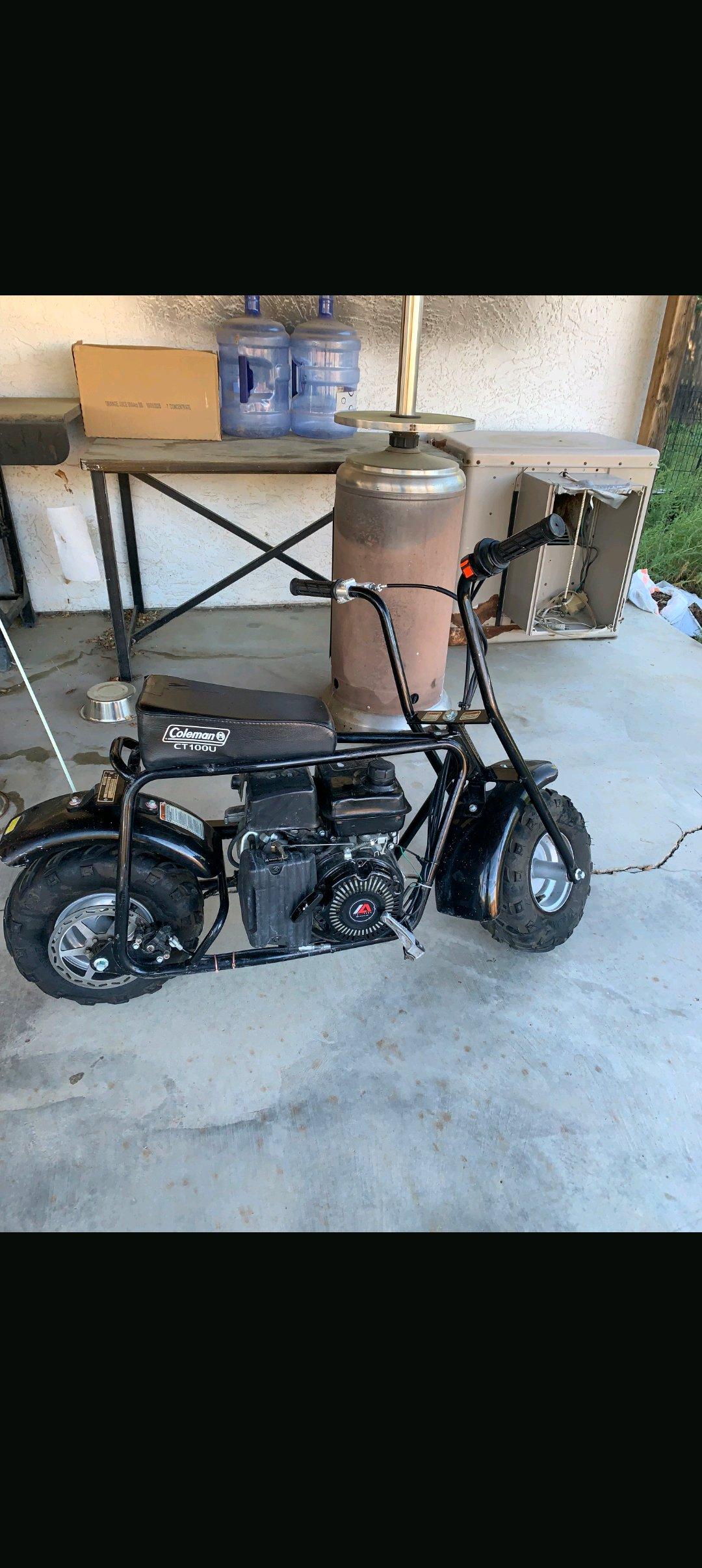 Coleman mini bike