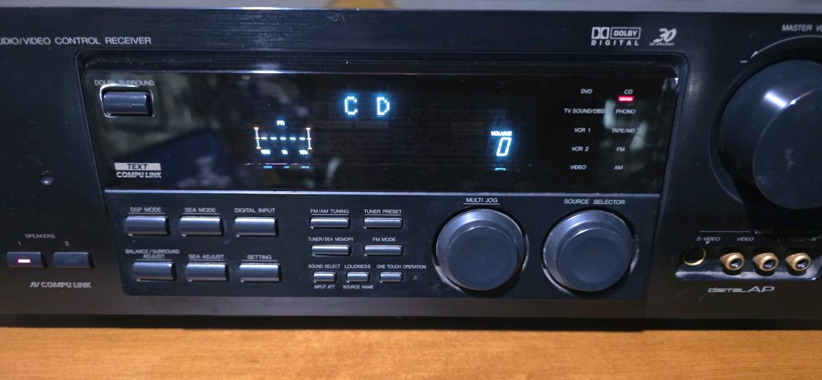 JVC RX884V Audio Video Control Receiver