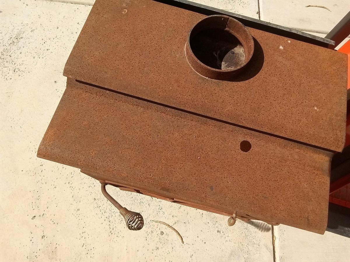 wood iron stove