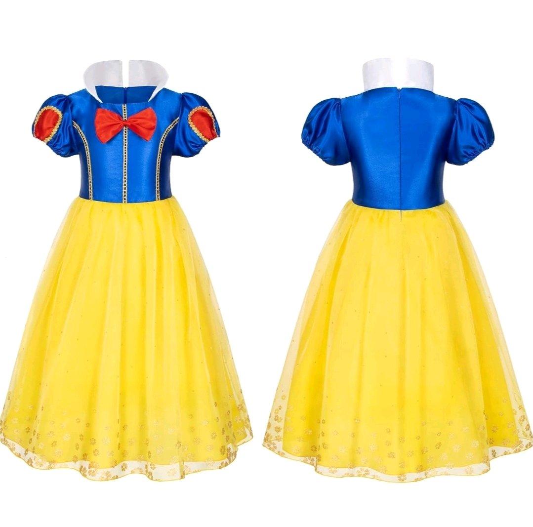 Snow Whiteinspired childrens costume dess Zize 7 to 10