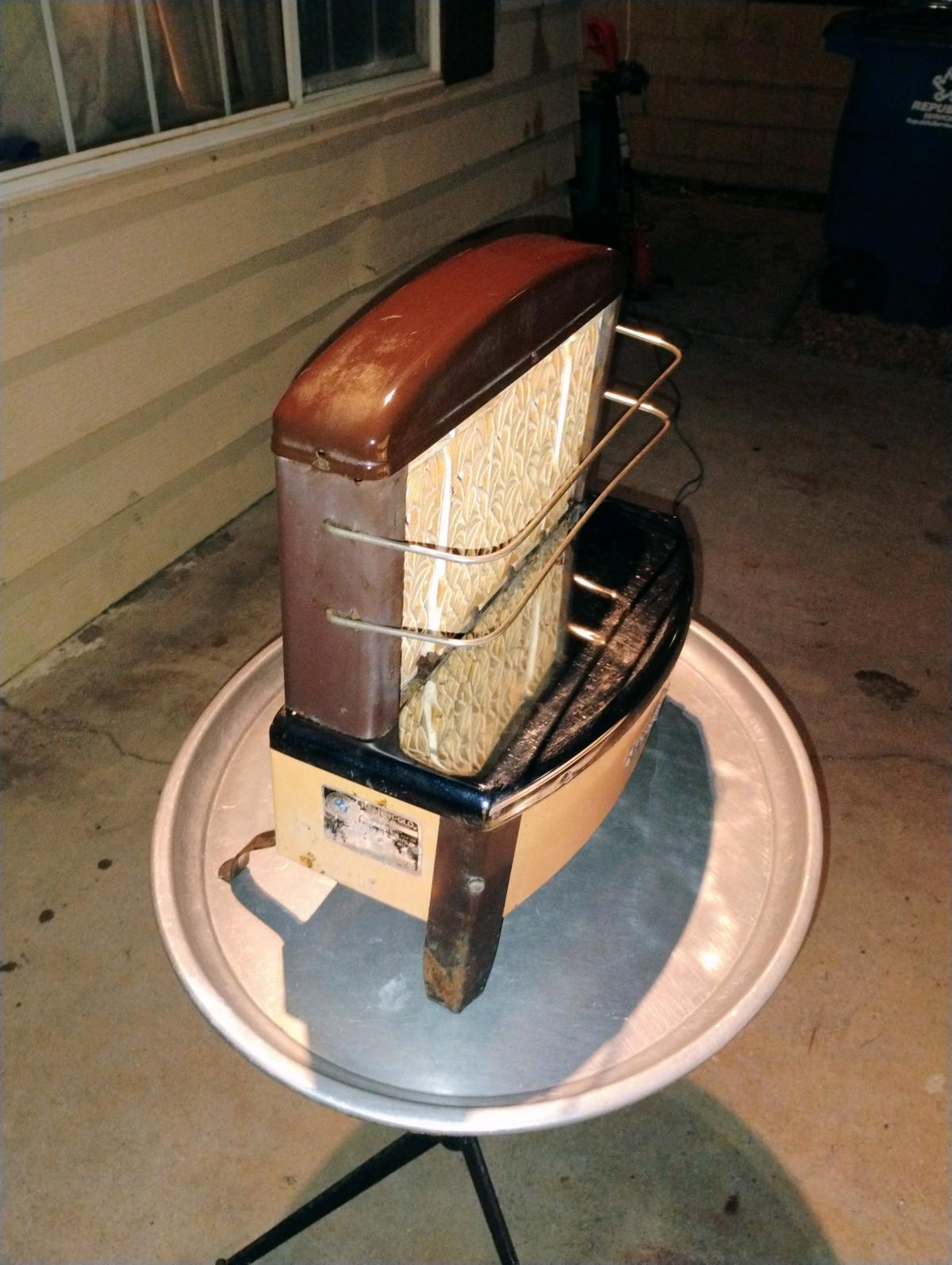 heaterGlow vintage gas heater portable