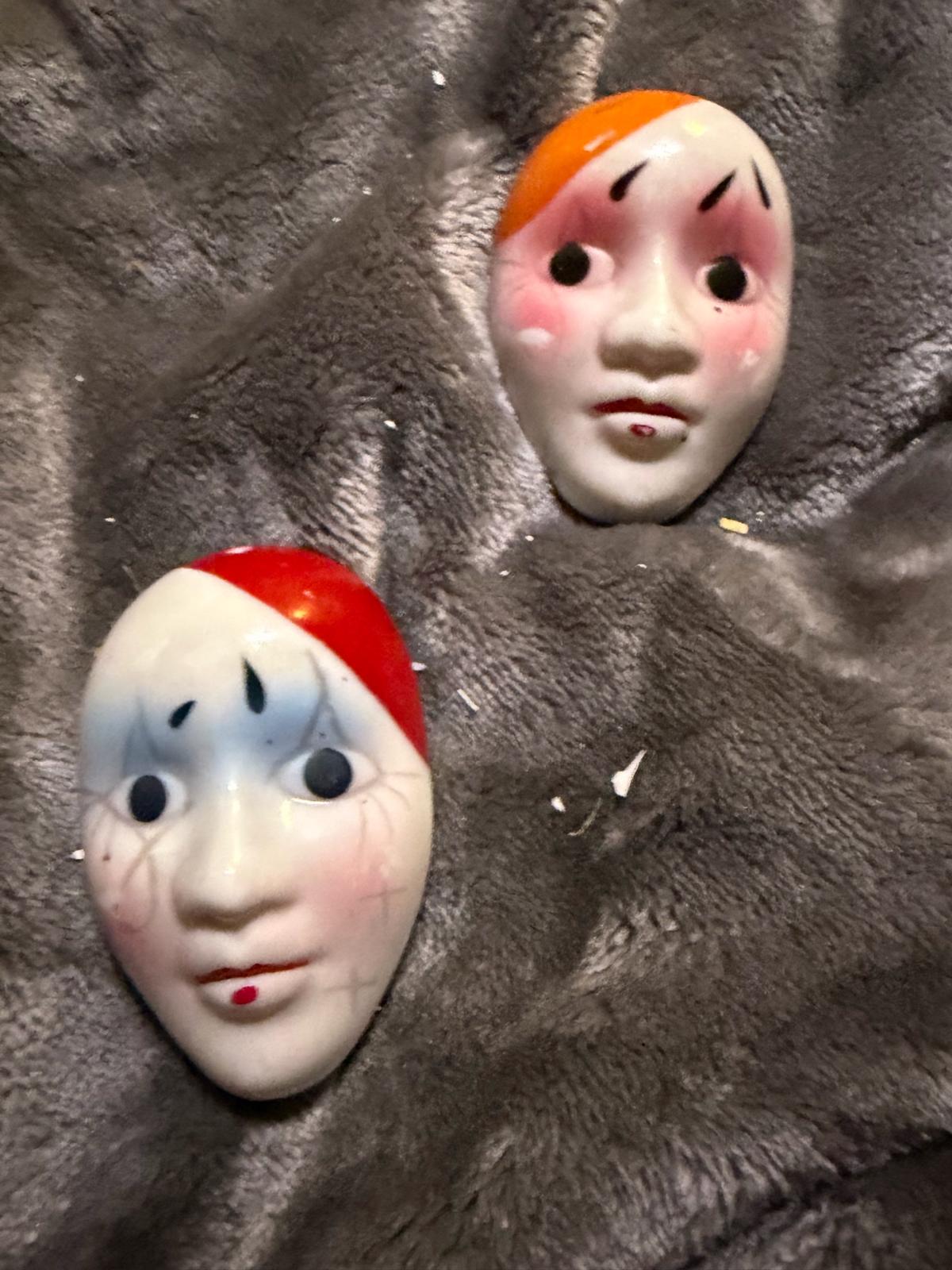 old vintage masks