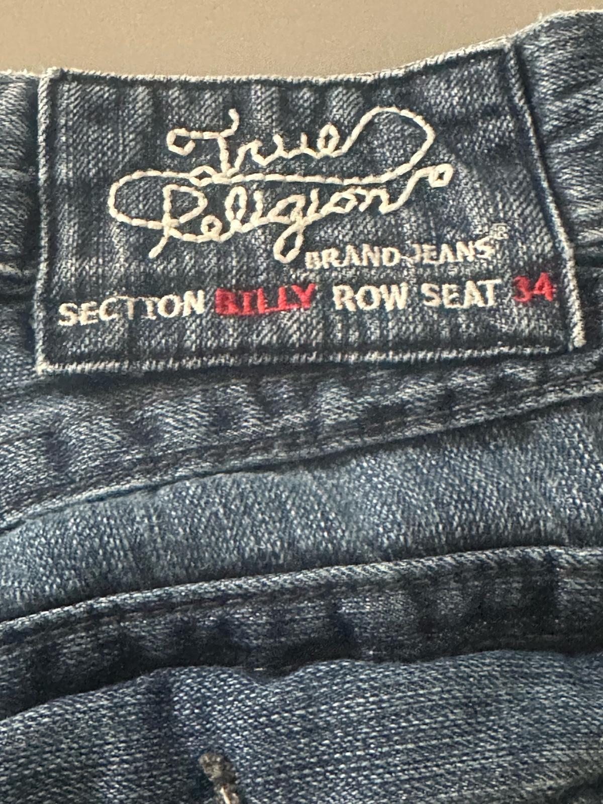 True Religion Jeans men Billy seat size 34