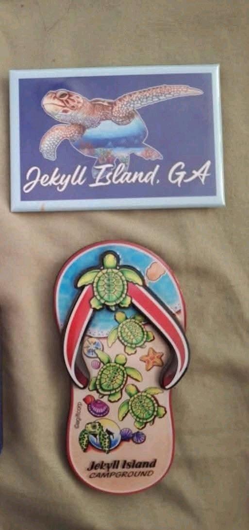 St Simons and Jekyll Island magnets