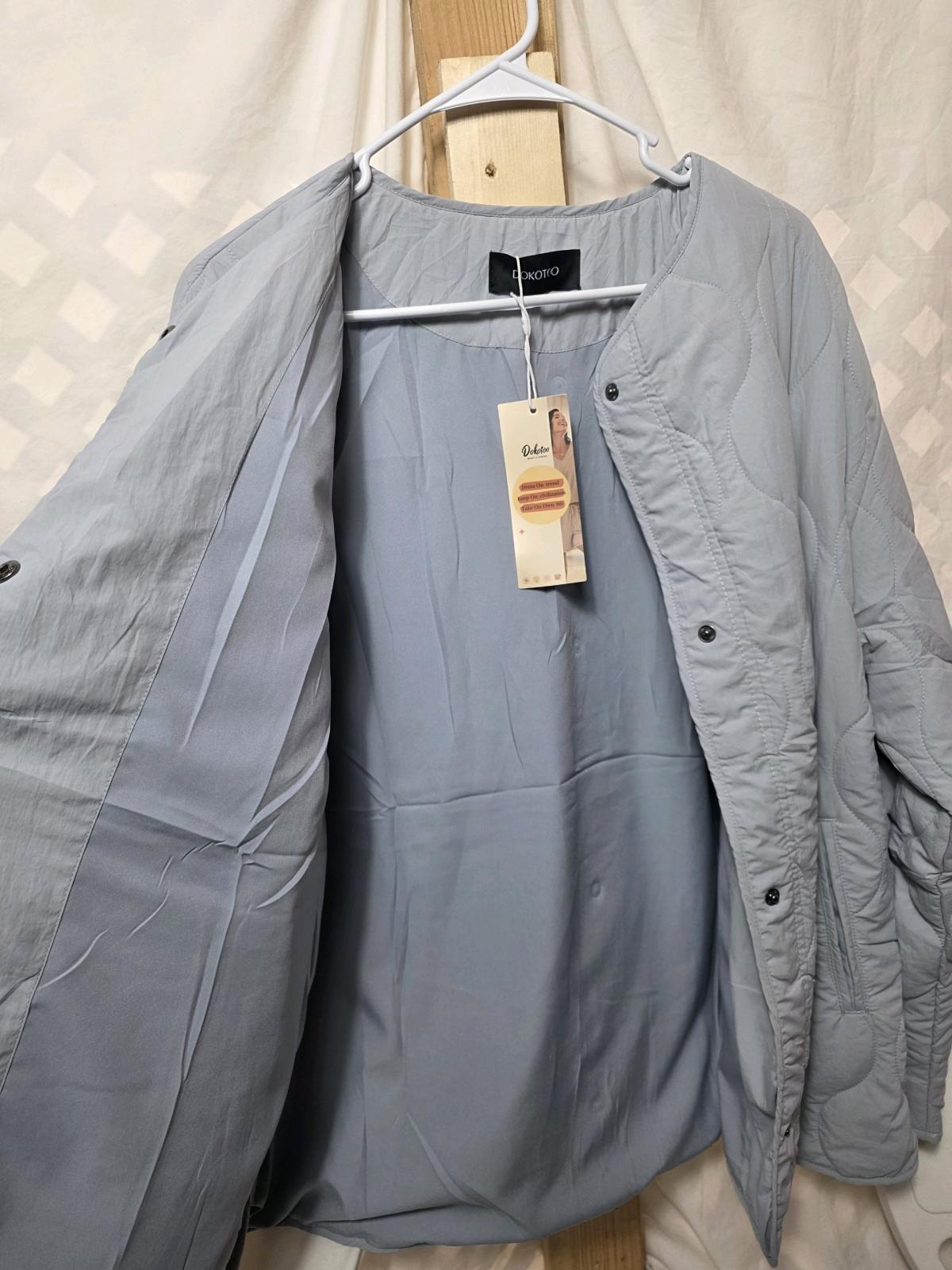 Dokotoo quilted puff winter jacket