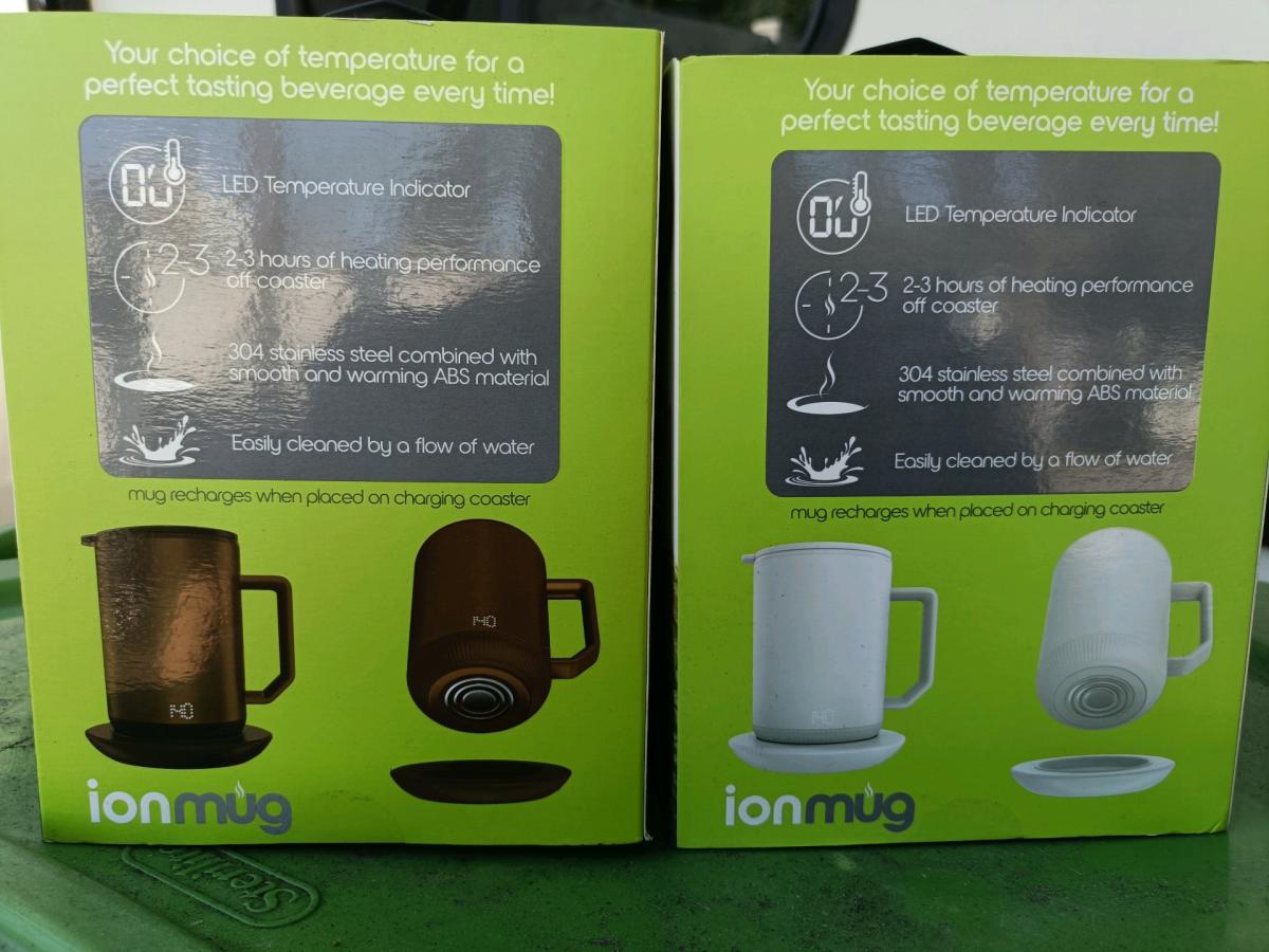 Ion Coffee Mug Heater and Charging Coaster