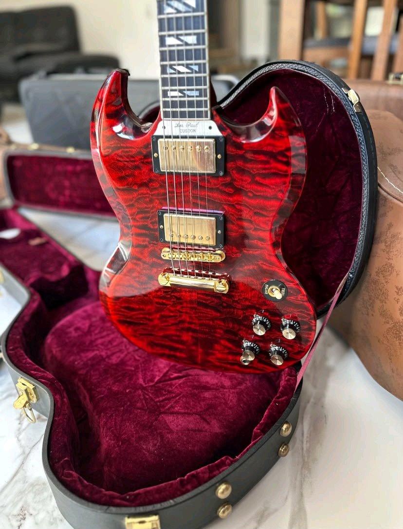 Gibson Custom Shop SG Custom Quilt Fire Tiger