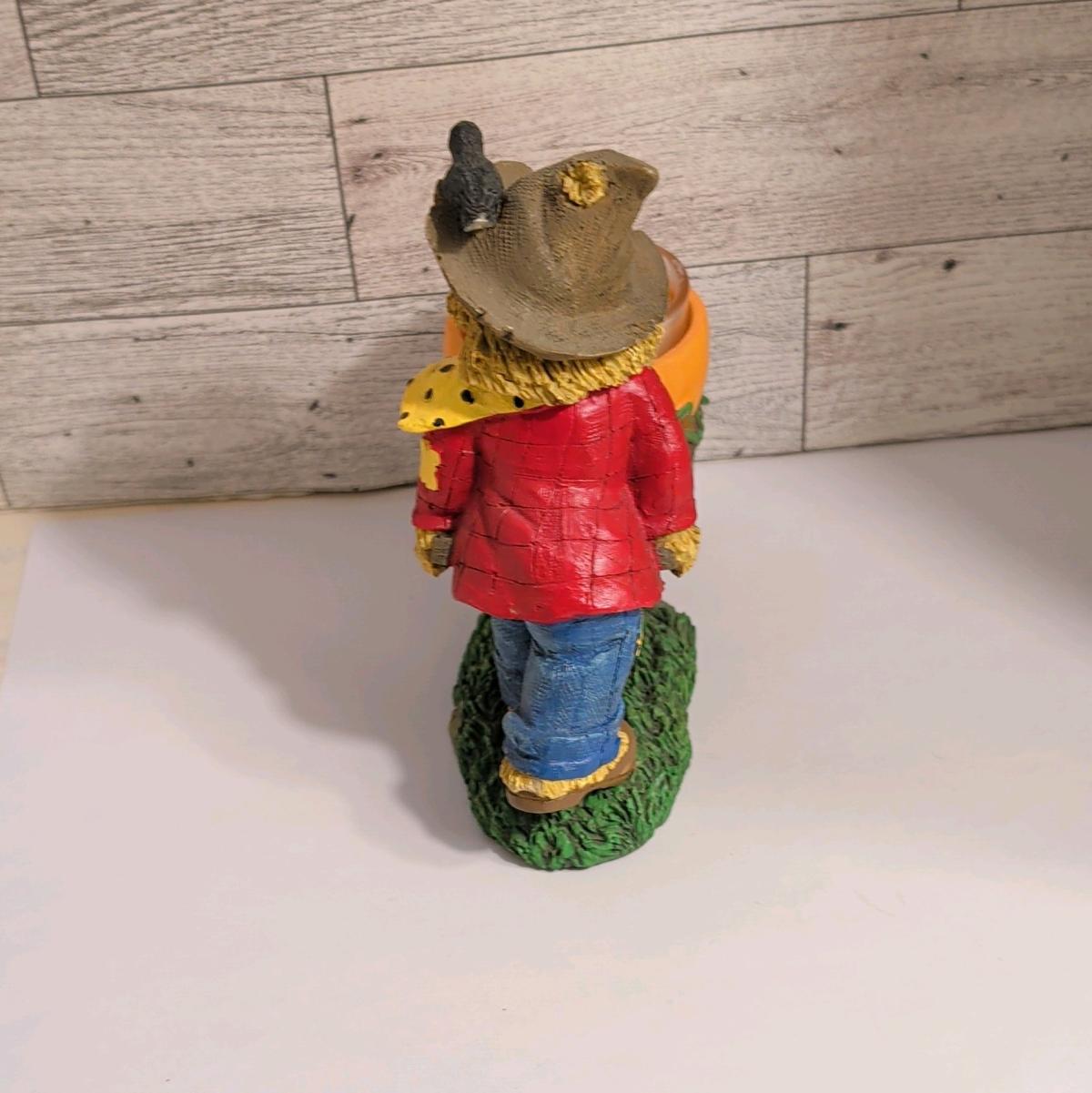 Yankee Candle Halloween Scarecrow Barrel Tea Light Holder