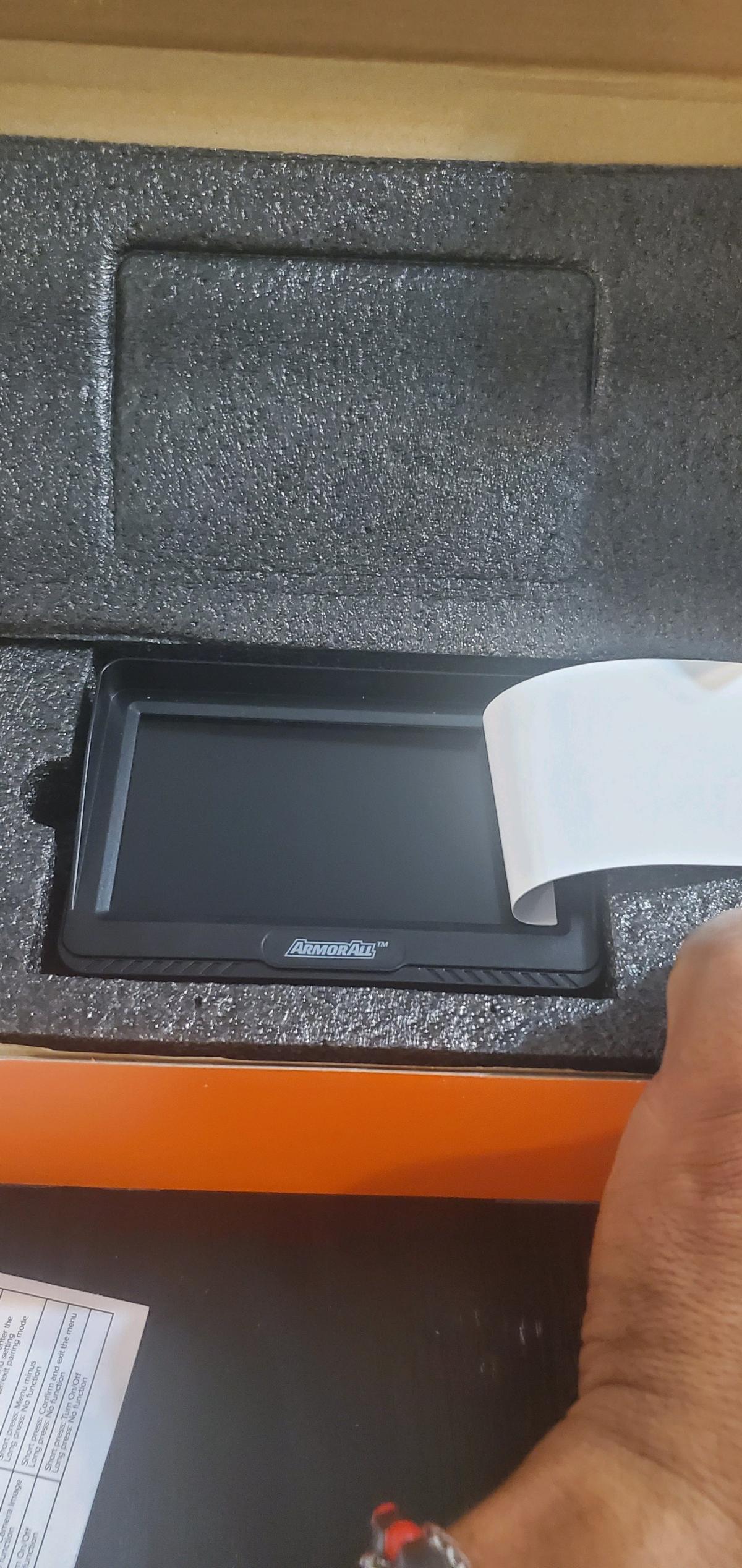 Armor All Solar Powered Backup Camera with Display