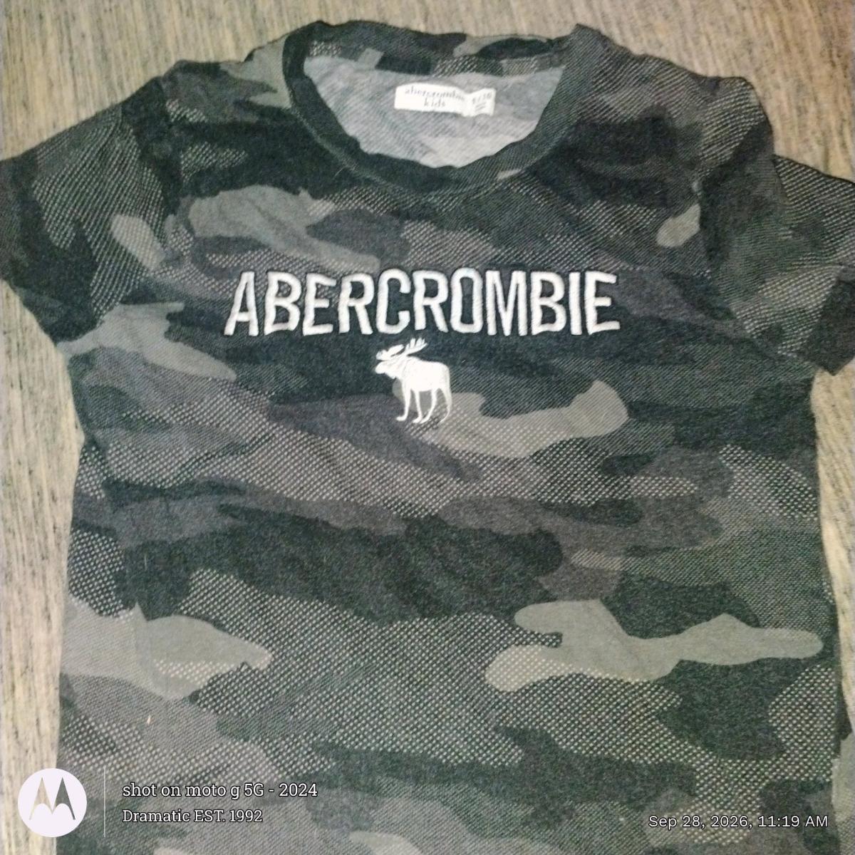 Boys Abercrombie Shirts size 7