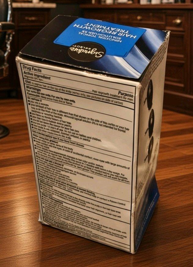 Minoxidil 5 Hair Regrowth Treatment for Men  3 Month Supply