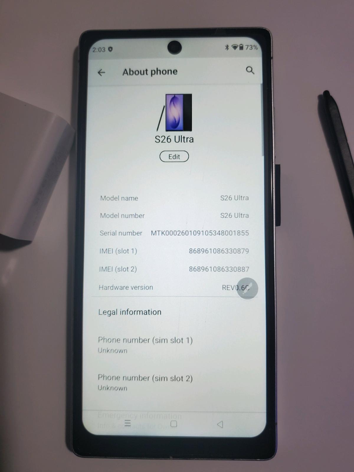 s26 ultra mobile phone