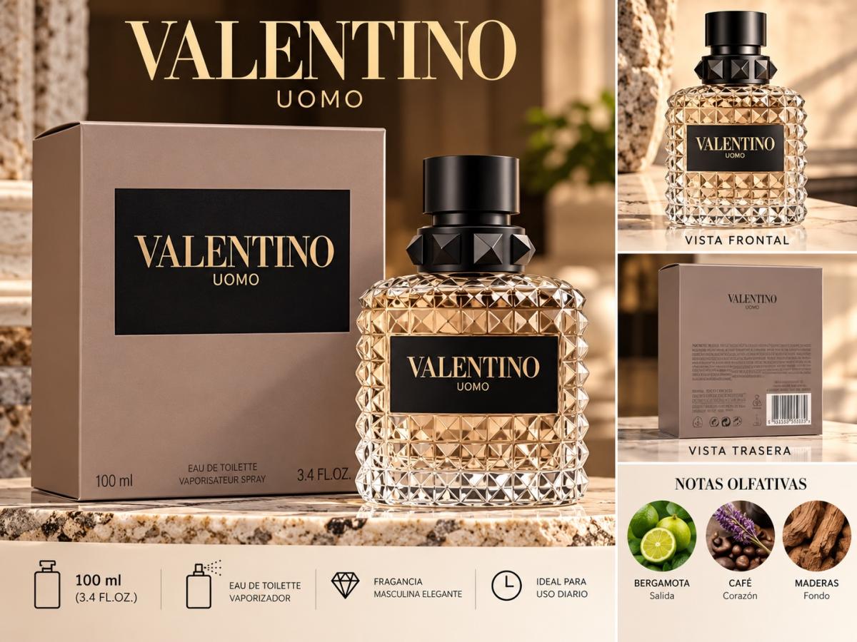 Perfume Valentino Uomo para Hombre Eau de Toilette 100 ml