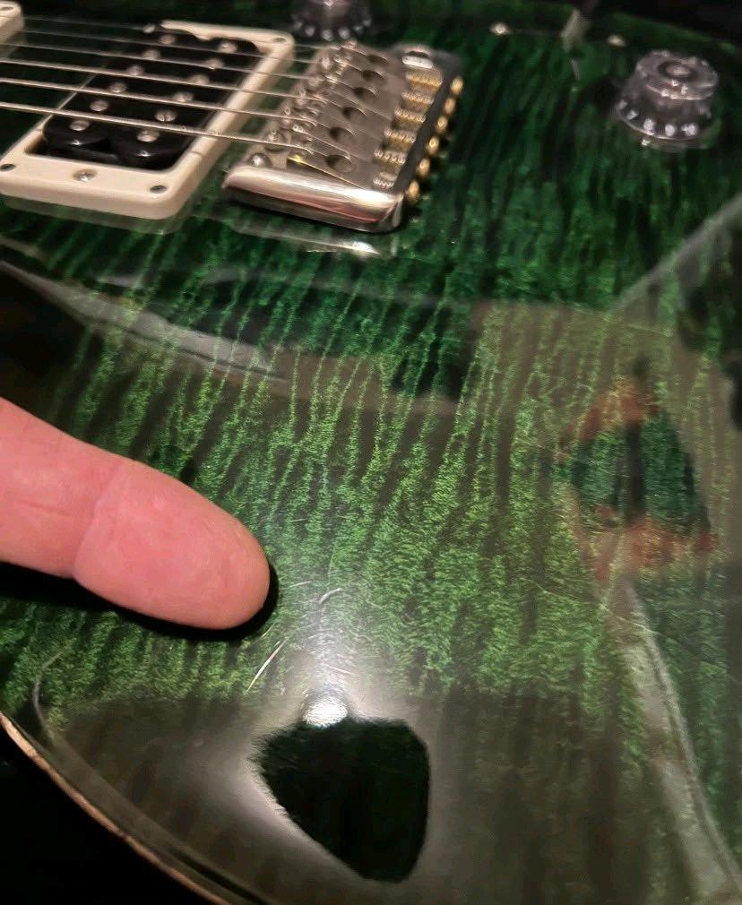 PRS Custom 24 10Top 2011  Present  Forest Green