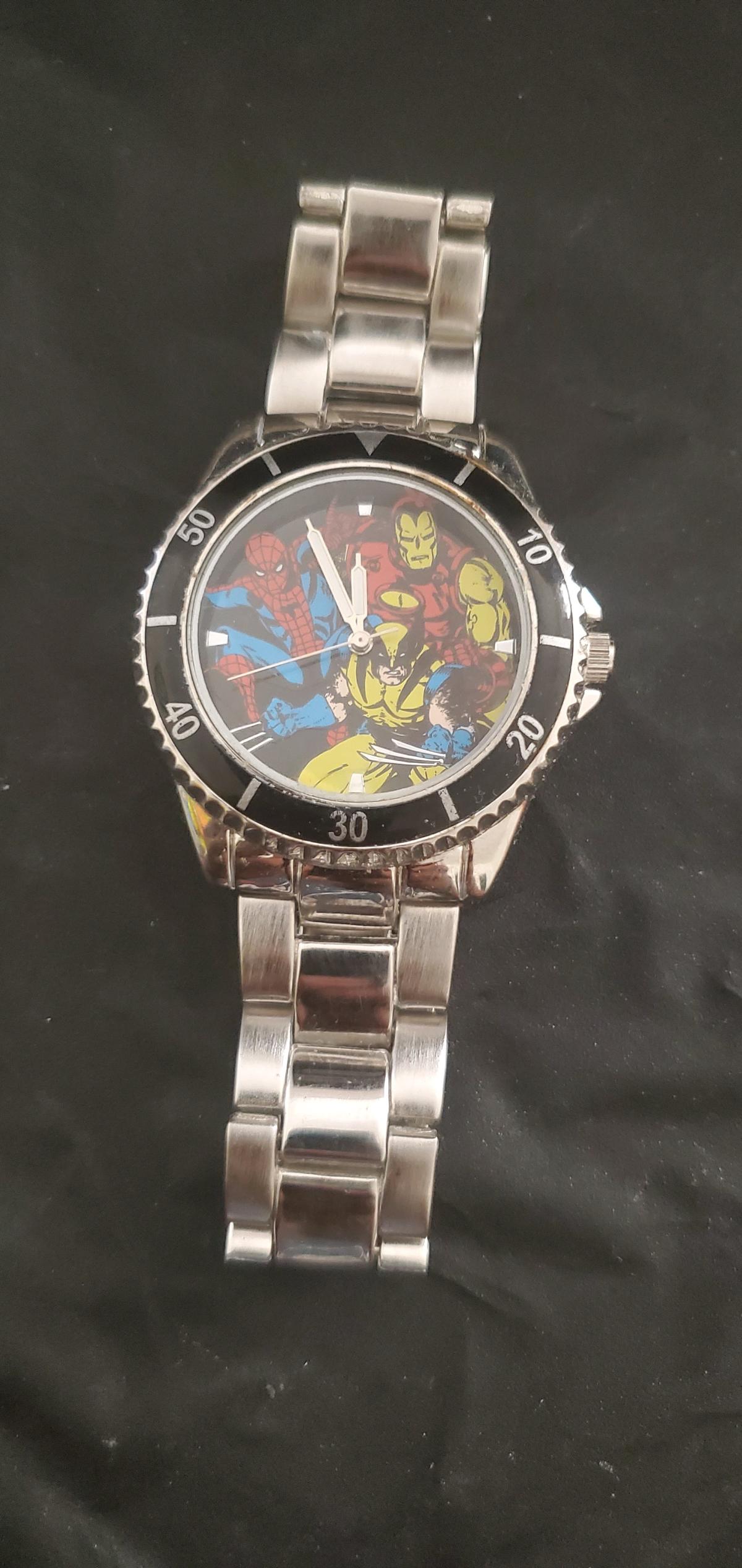 Marvel Comics character watch new run out battery