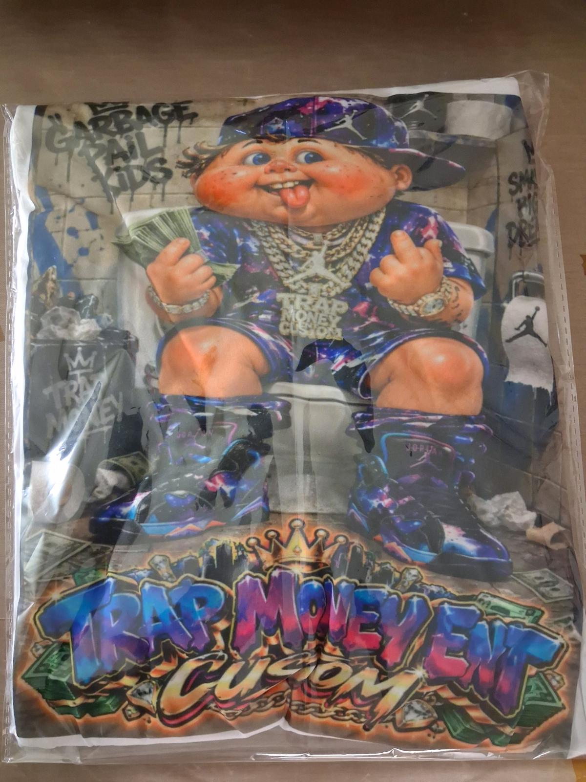 Trap Money Ent Custom Garbage Pail Kids T Shirt