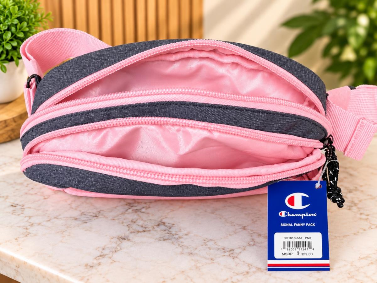Cangurera Champion Original Unisex Rosa