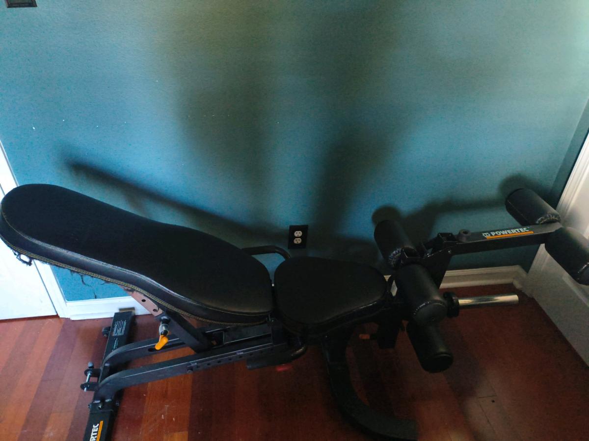 Powertech Bench W Leg Extention Attachement