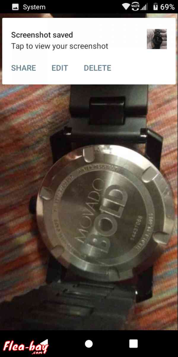 movado bold watch