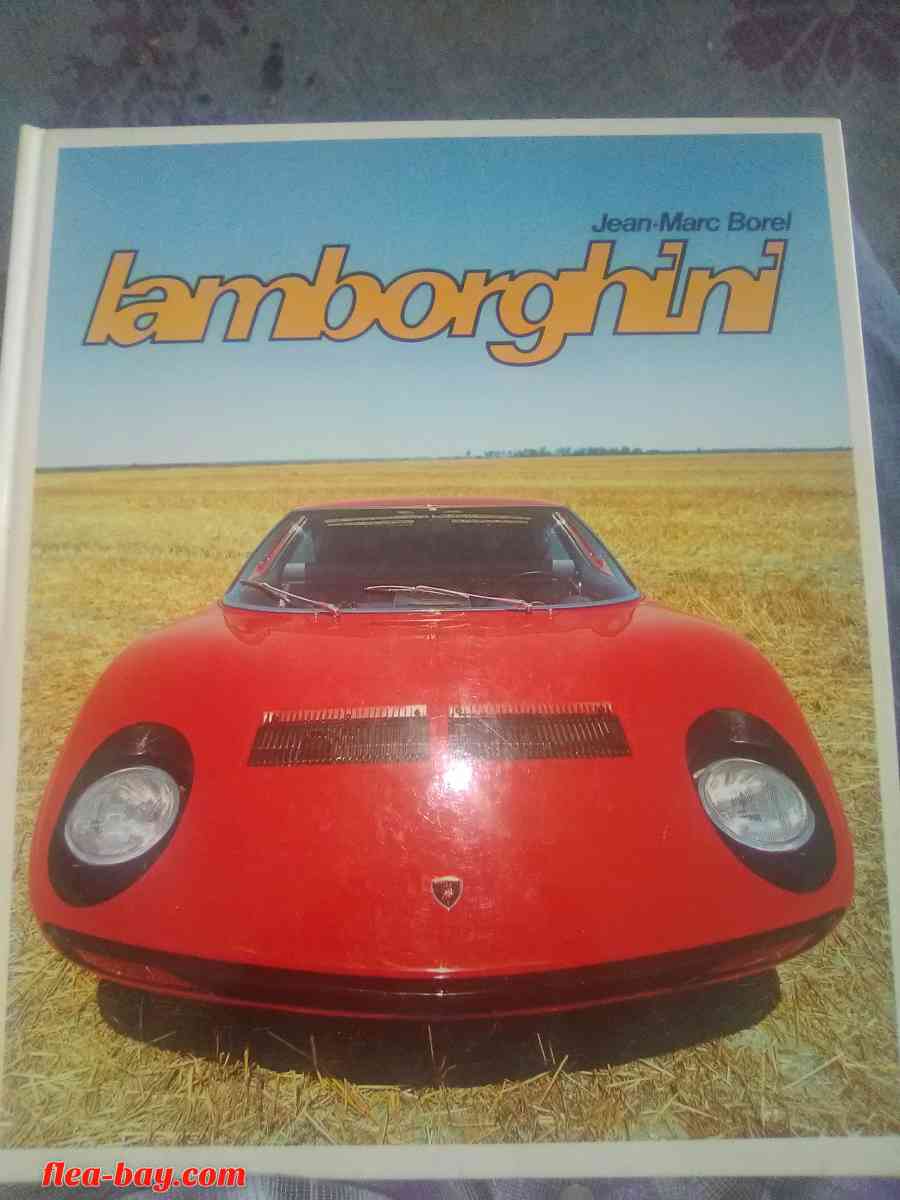 Rare Lamborghini Book