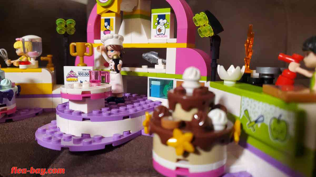 lego friends baking competition 41393 COMPLETE (local only)