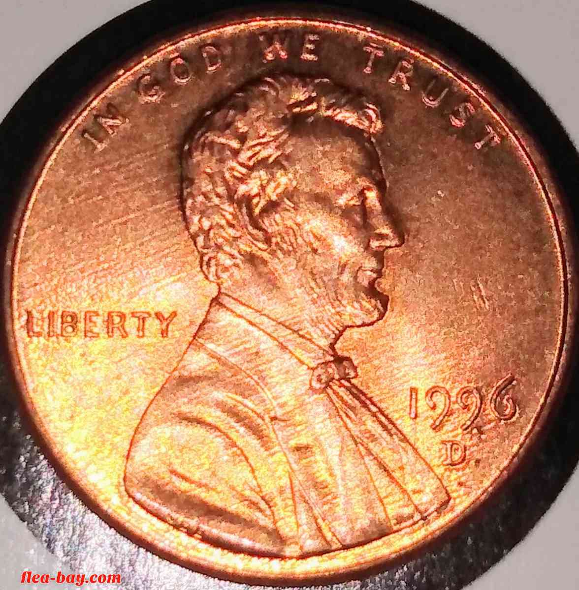 1996-D/DDO/Rev; RpmUS.Minted; Lincoln/Variety and Error coin