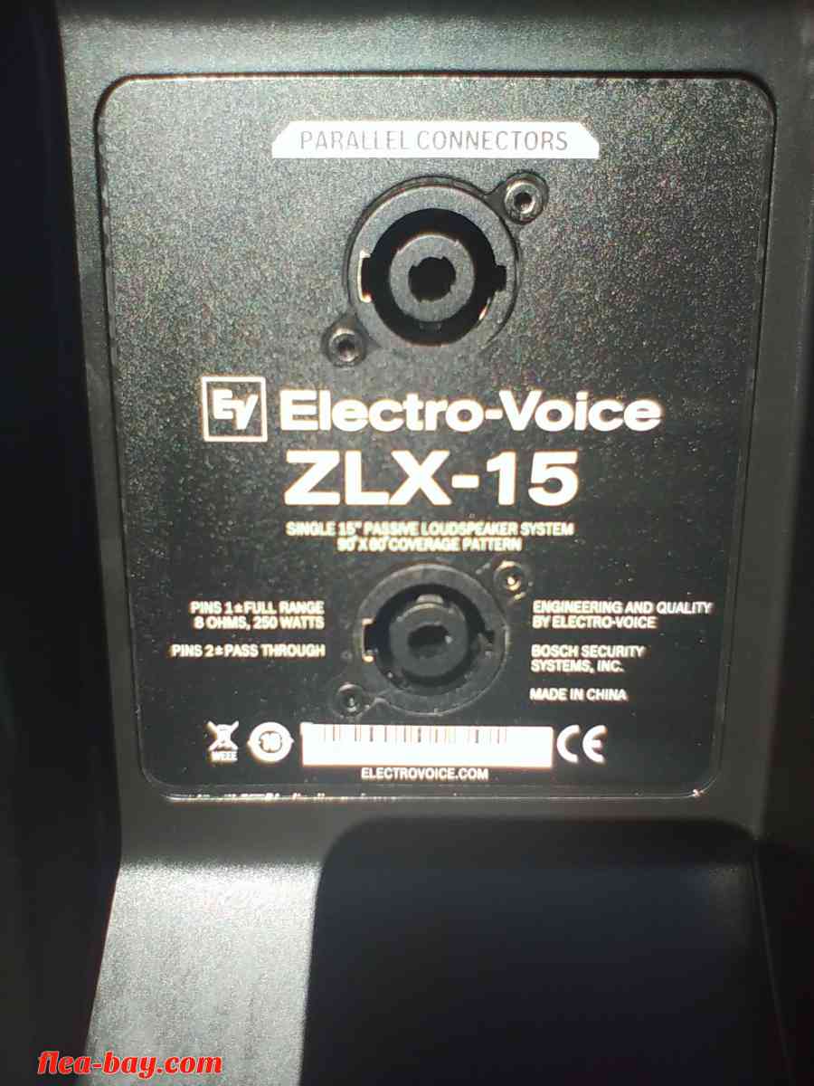 Electro-Voice 15" Speakers