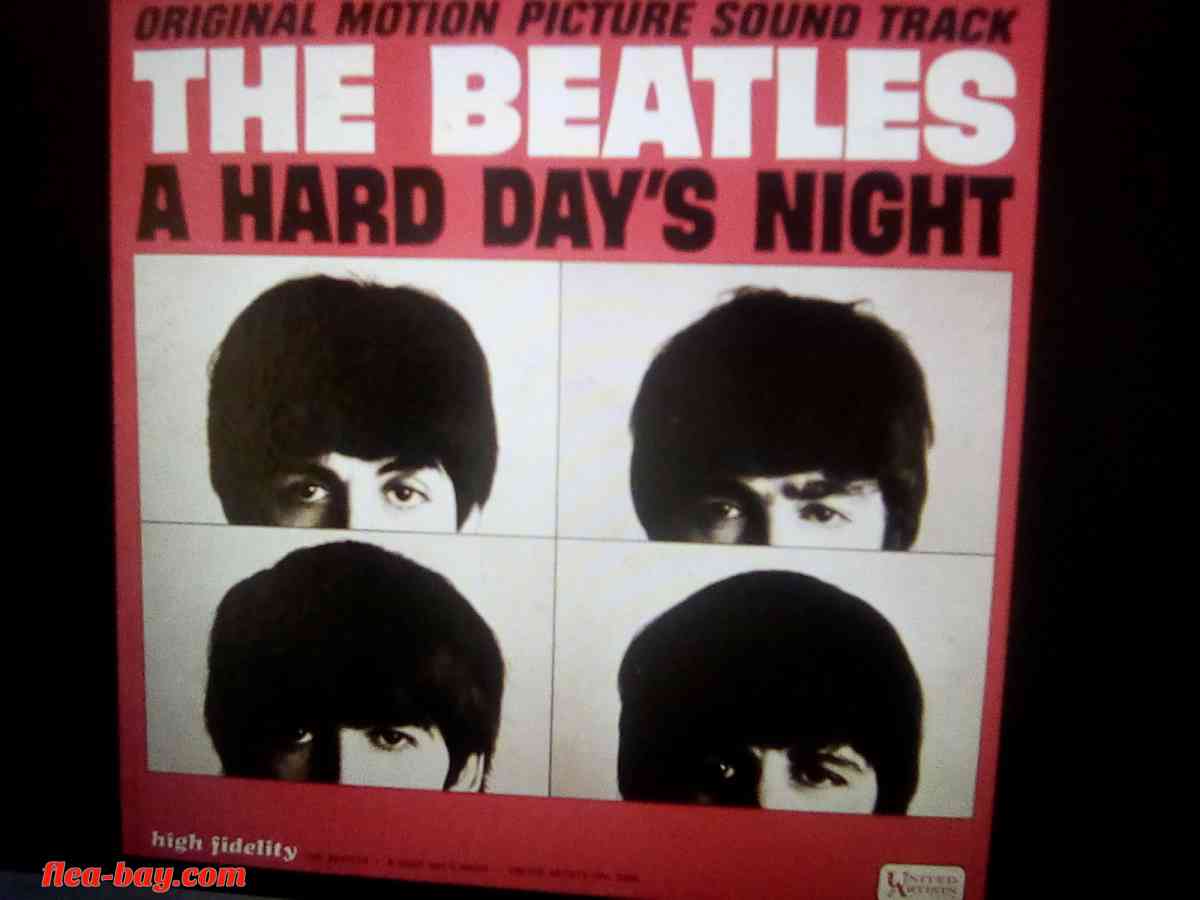 The Beatles A Hard Days Night Movie Soundtrack LP Album
