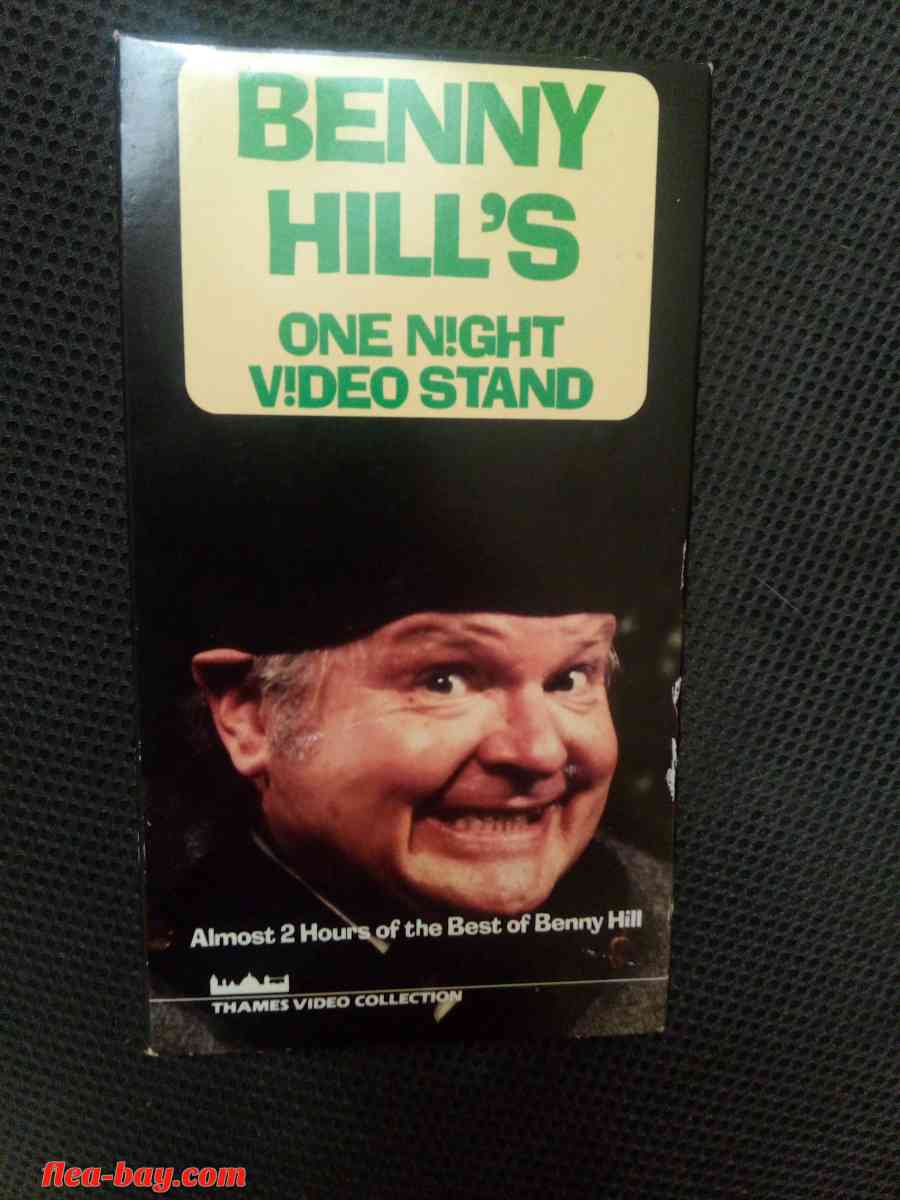 Benny Hill VHS tape