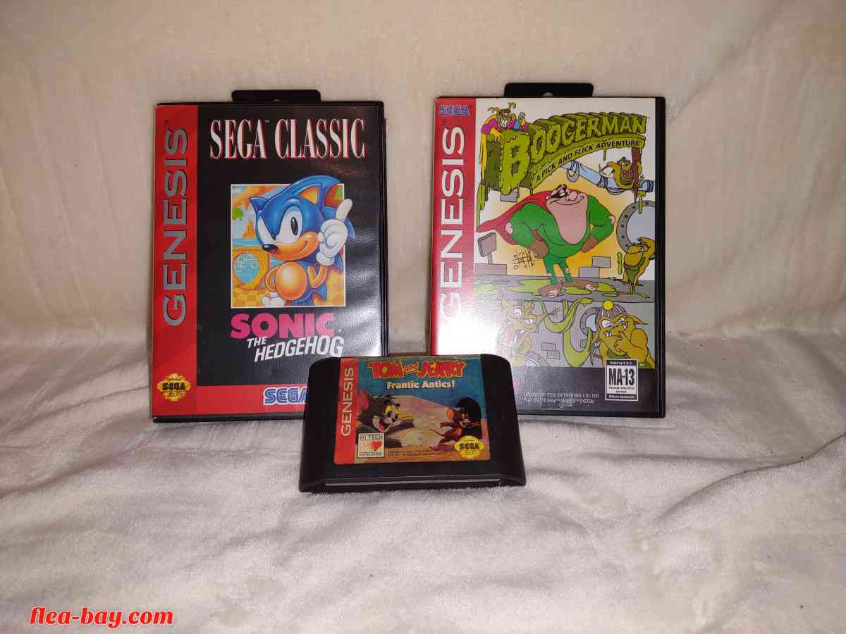old Sega Genesis games