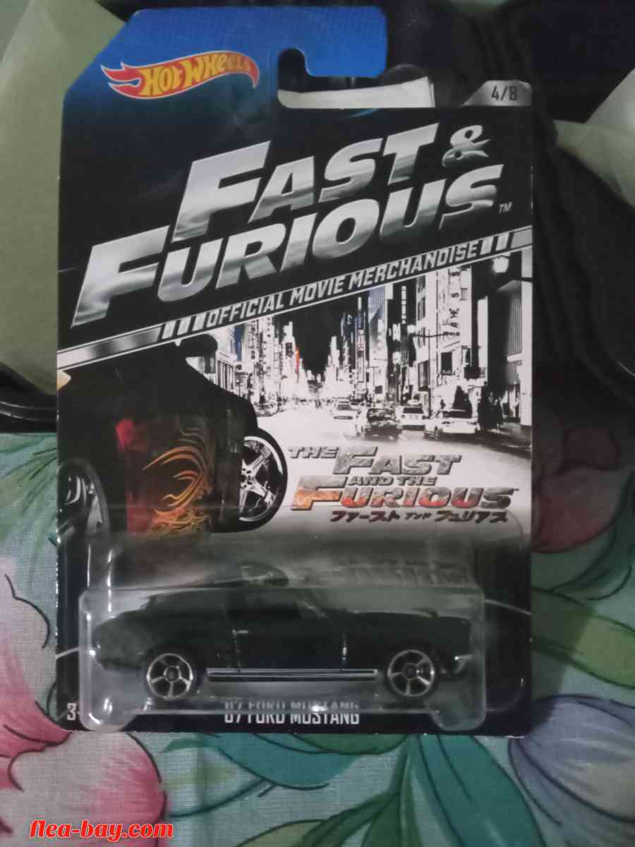 Hot Wheels Fast And Furious Official Movie Merchandise