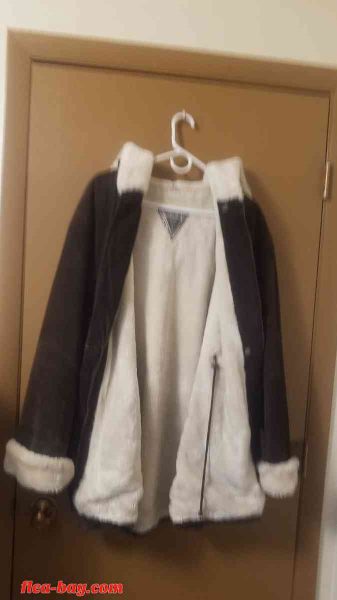 women's XL Suede Winter Coat