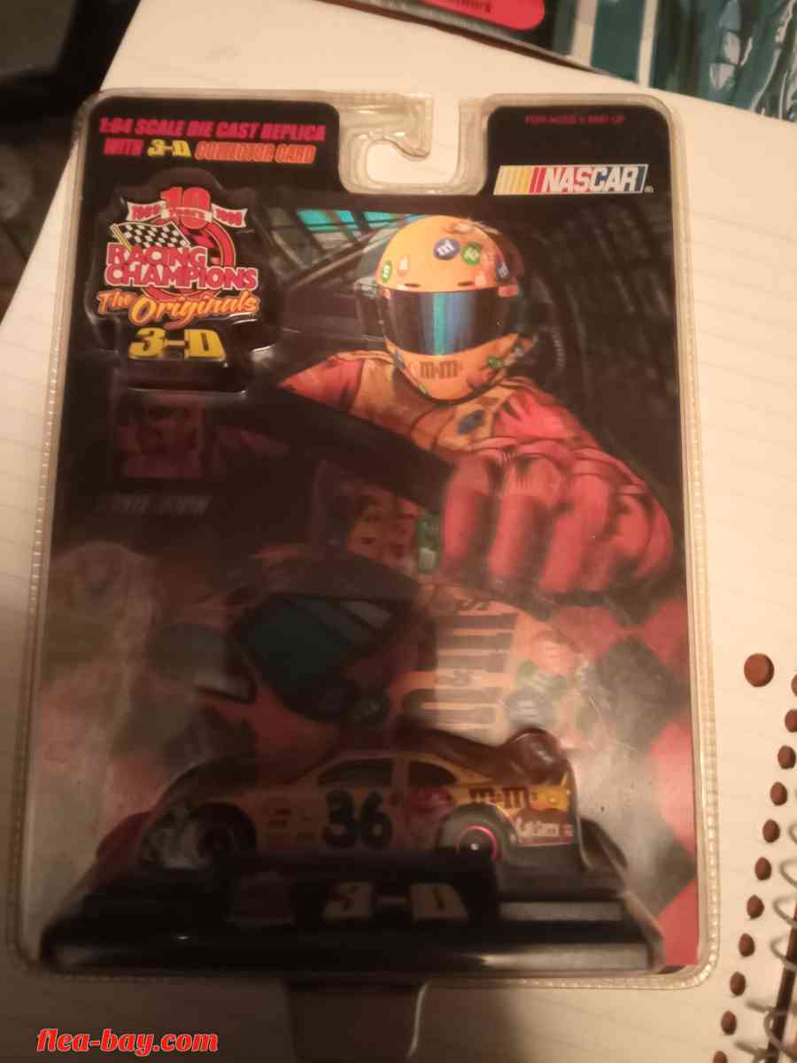 Nascar 3-D Collector Card Die Cast Replica 10 Years Racing