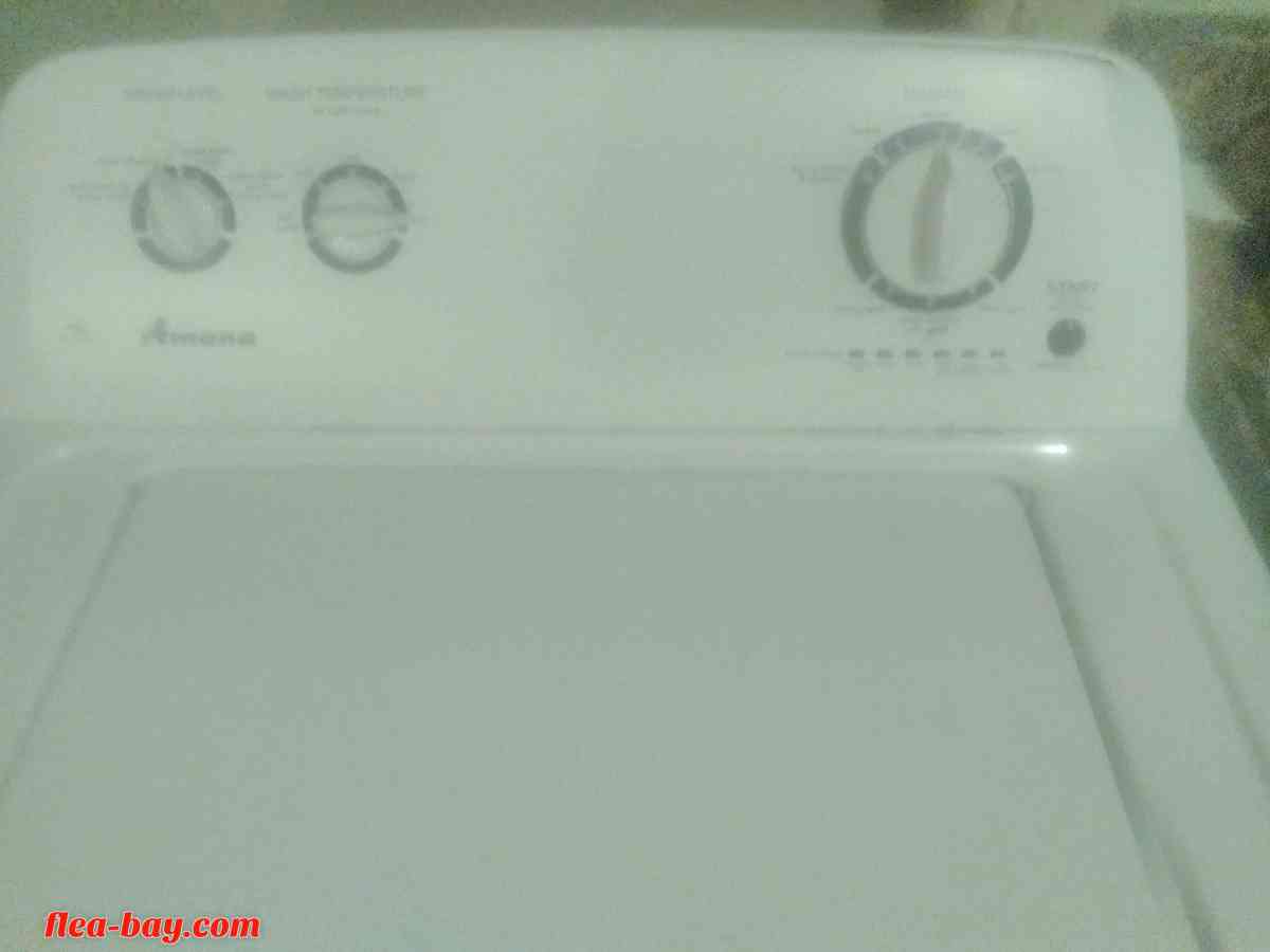 Amana washer and dryer set fully functional