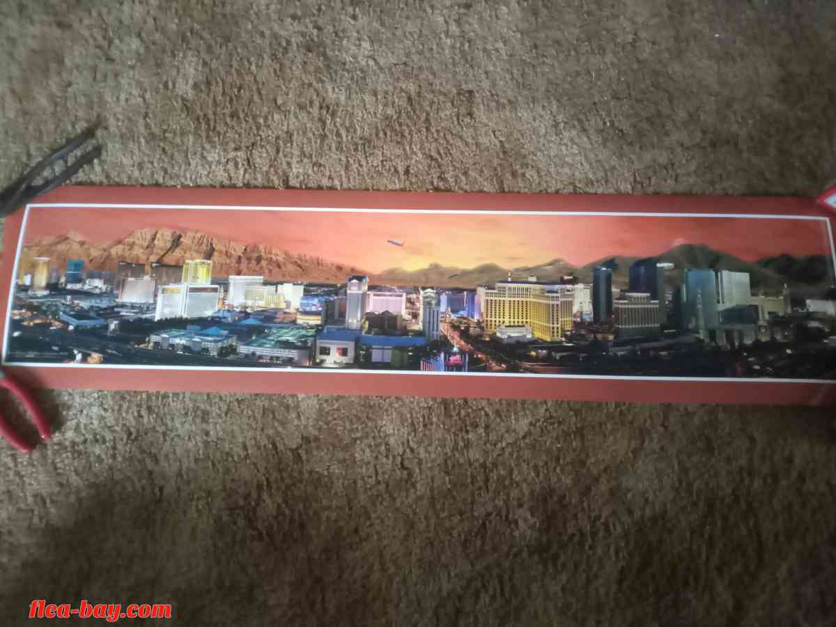 Vegas Skyline Sunrise Lithograph #593 (593(In Tube)