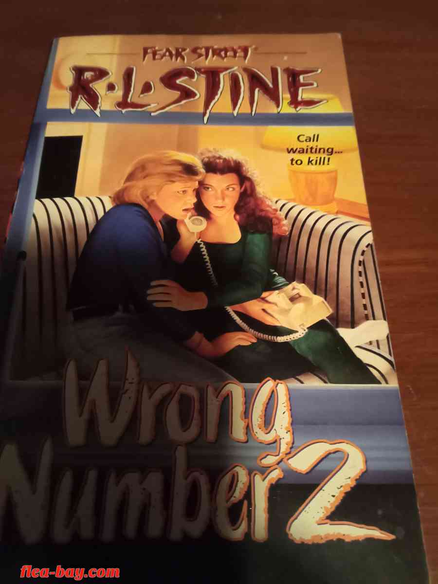 R.L. Stine (Fear Street Wrong Number 2) Soft Cover Book