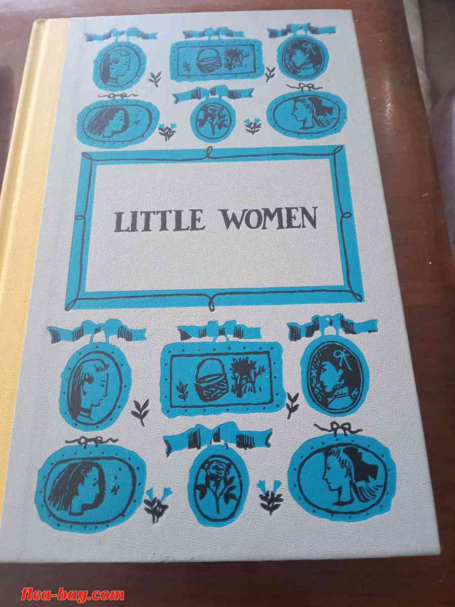 Louisa M. Alcott (Little Women) Hard Cover Book