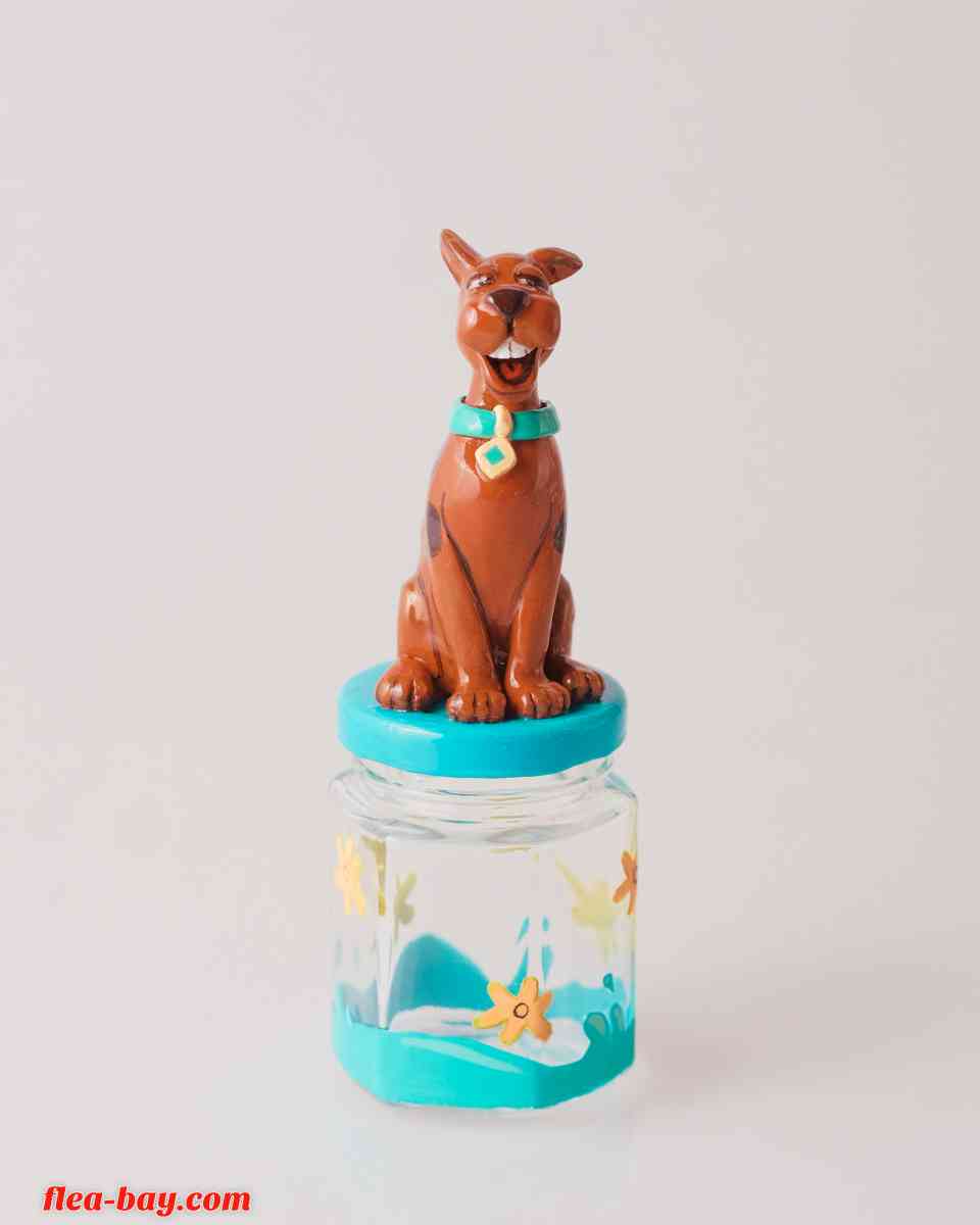 Scooby-Doo Hand-made Trinket Jar OOAK
