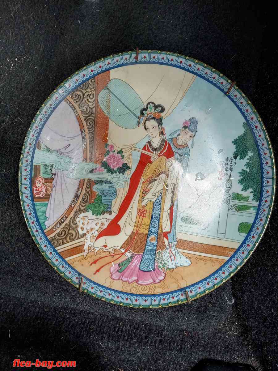 Hand painted China plate