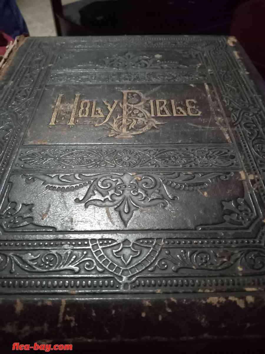 light of the world family holy Bible picture editing 1884