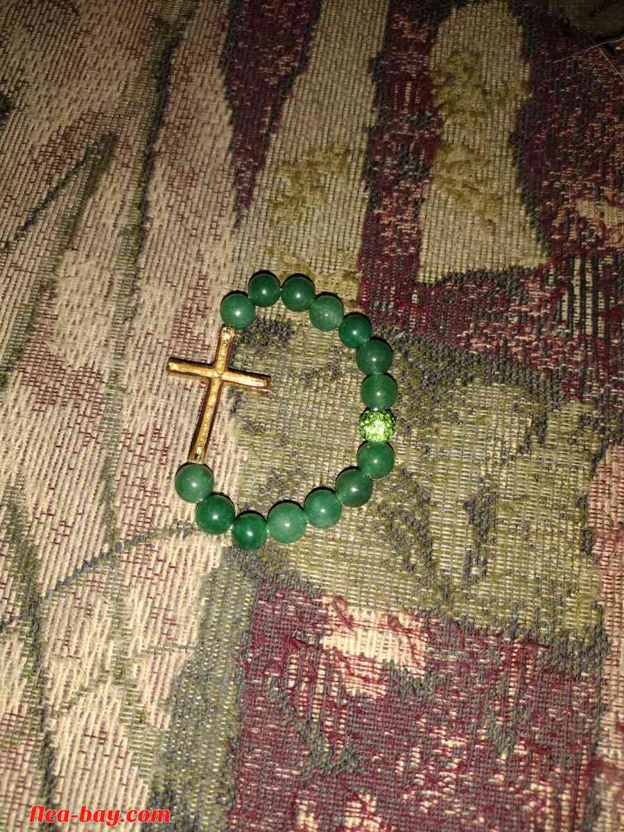 great beads cross bracelet