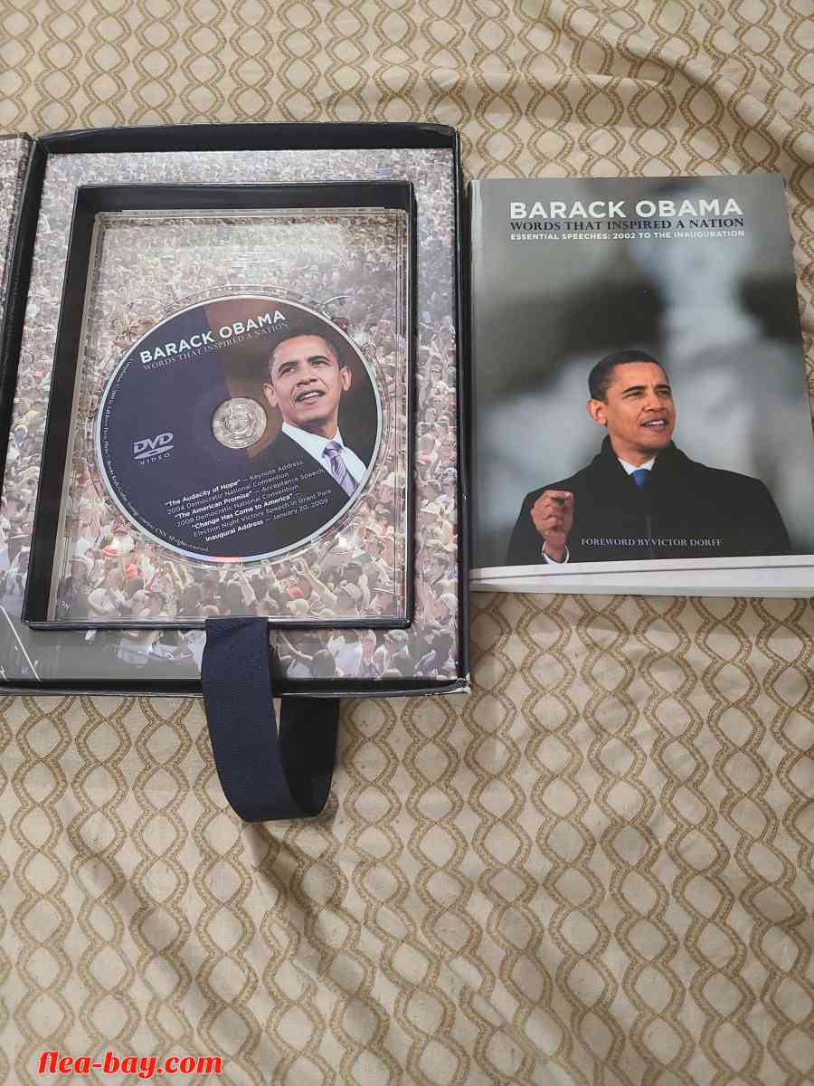 Barack Obama DVD and book