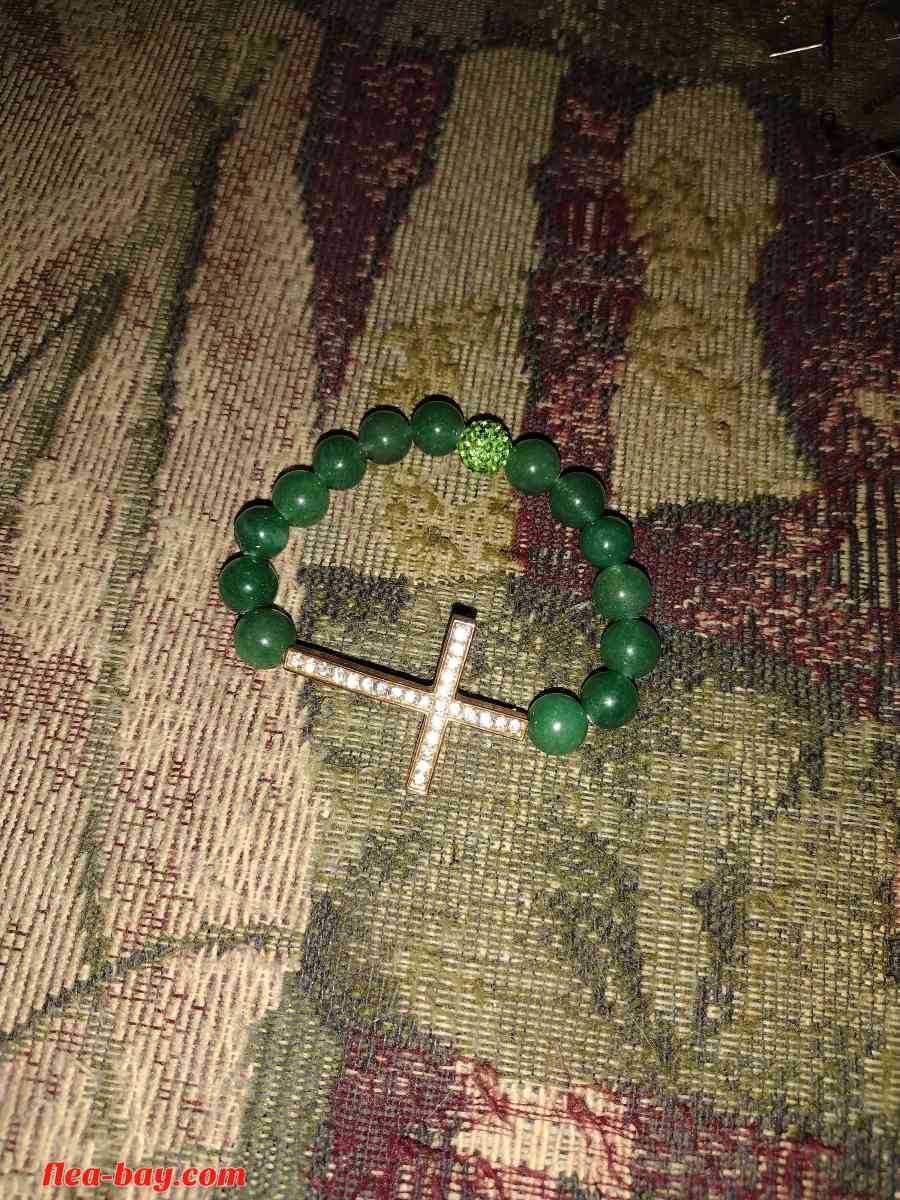 great beads cross bracelet