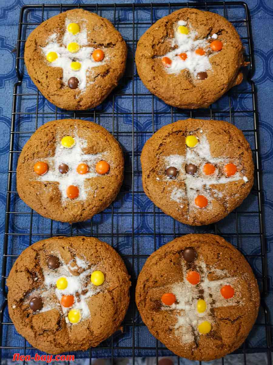 PB&Ginger Doodle Cookies