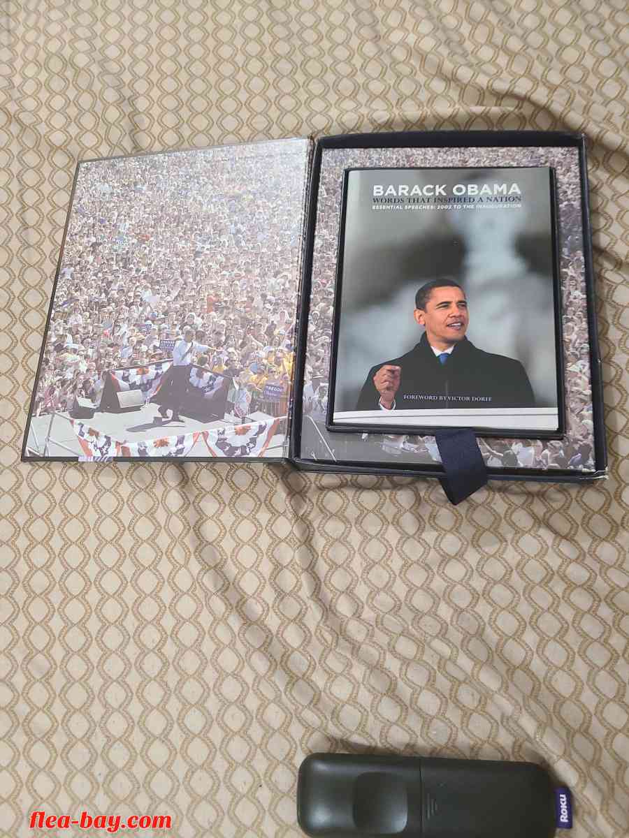 Barack Obama DVD and book
