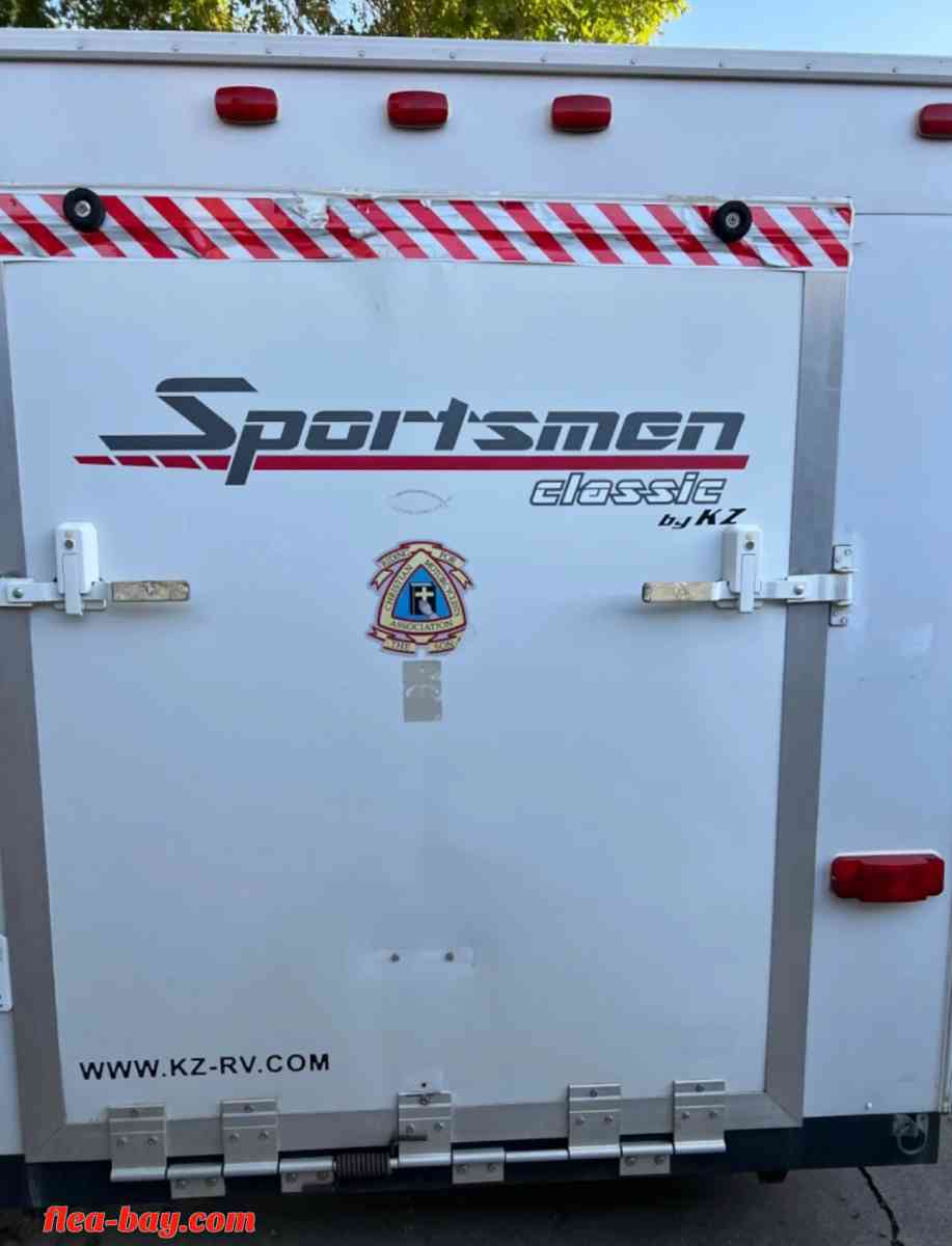 2012 k-z sportsman 16ft toy hauler rv camper