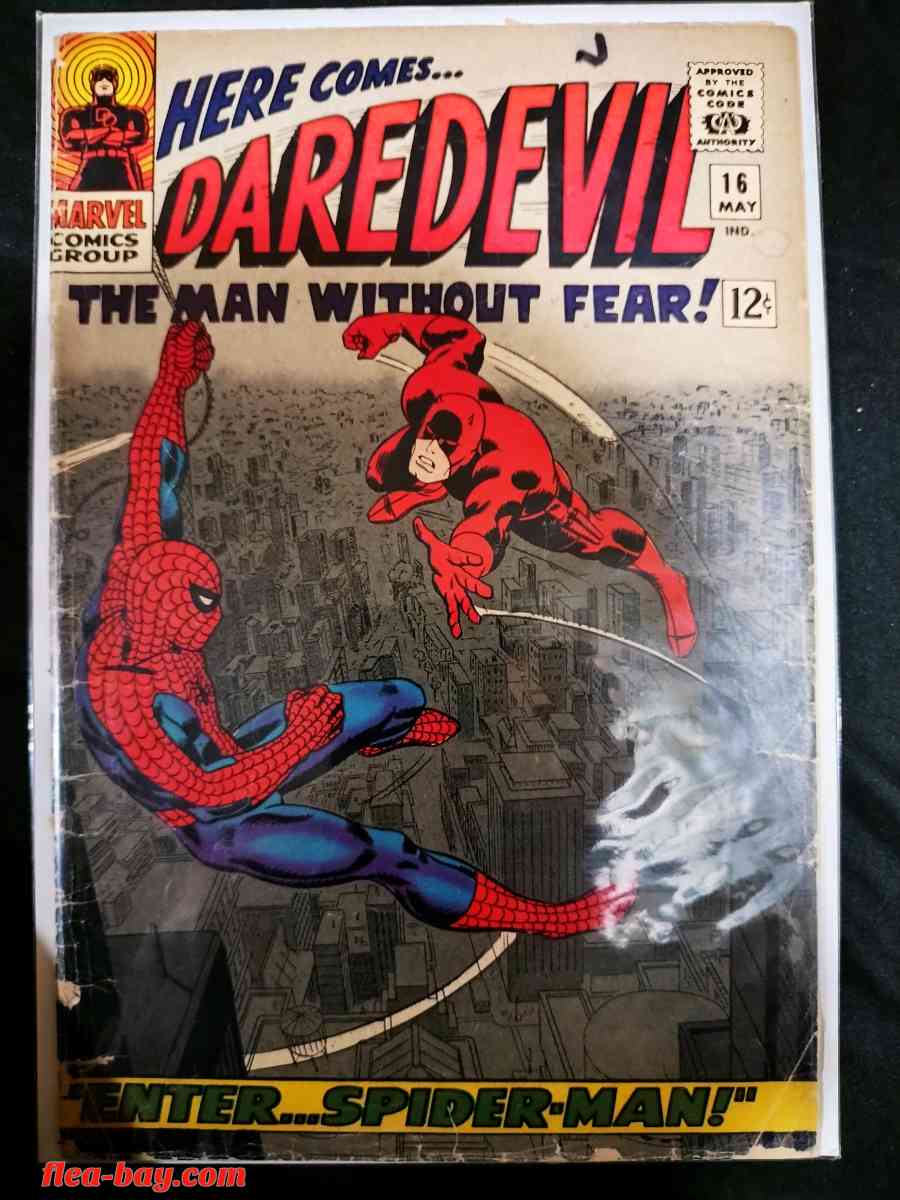 1966 DareDevil Masked Maurader featuring spiderman #16